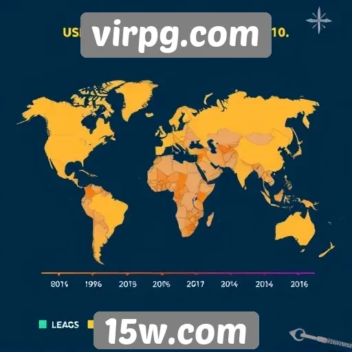 Estatísticas de usuários ativos no virpg.com